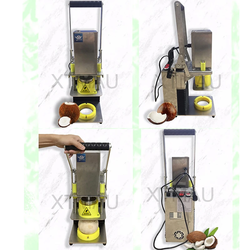 Full Điện Tự Động Trẻ Trung Dừa Già Nắp Openging Máy Dừa Xanh Mở Máy Dừa Vỏ Dụng Cụ Mở Cắt Máy Làm