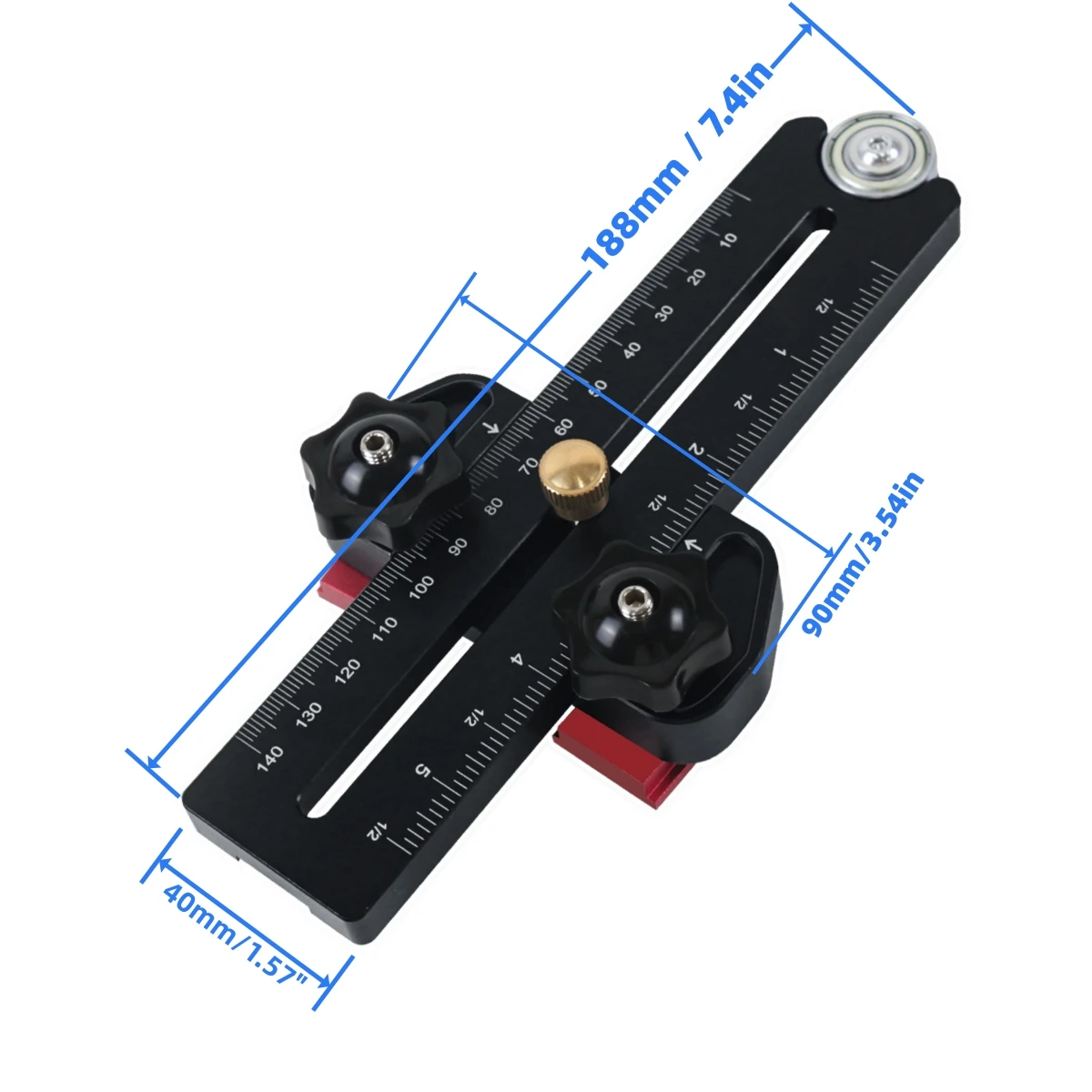 

for Saw TableSafety Table Saw Jig Thin Rip Jig for Making Repetitive Narrow Thin Strip Cuts Metal Fast Thin Ripping Guide