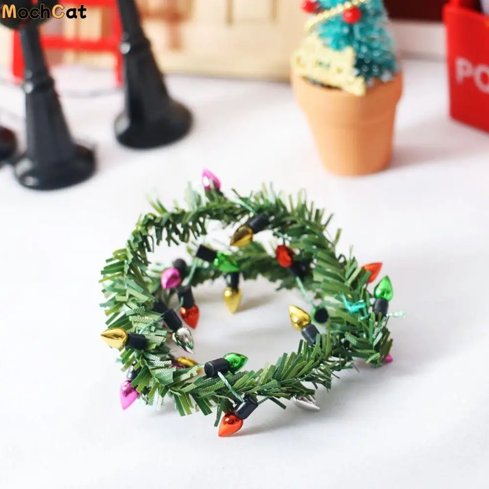 

Simulation Dollhouse Lights Stripes Miniature Mini Mini Lights Stripes 1:12 30CM Pine Branch Lights Stripes Christmas Decoration