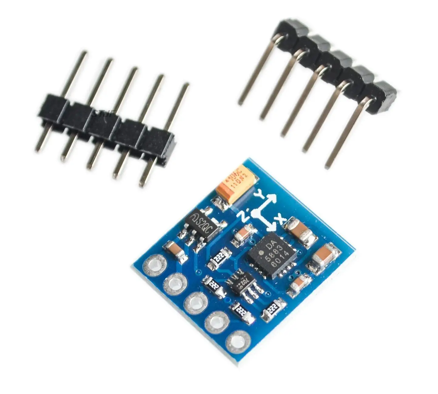 GY-271 QMC5883L 3V-5V Three 3 Triple Axis Magnetic Field Compass Magnetometer Sensor Module For Arduino IIC Board