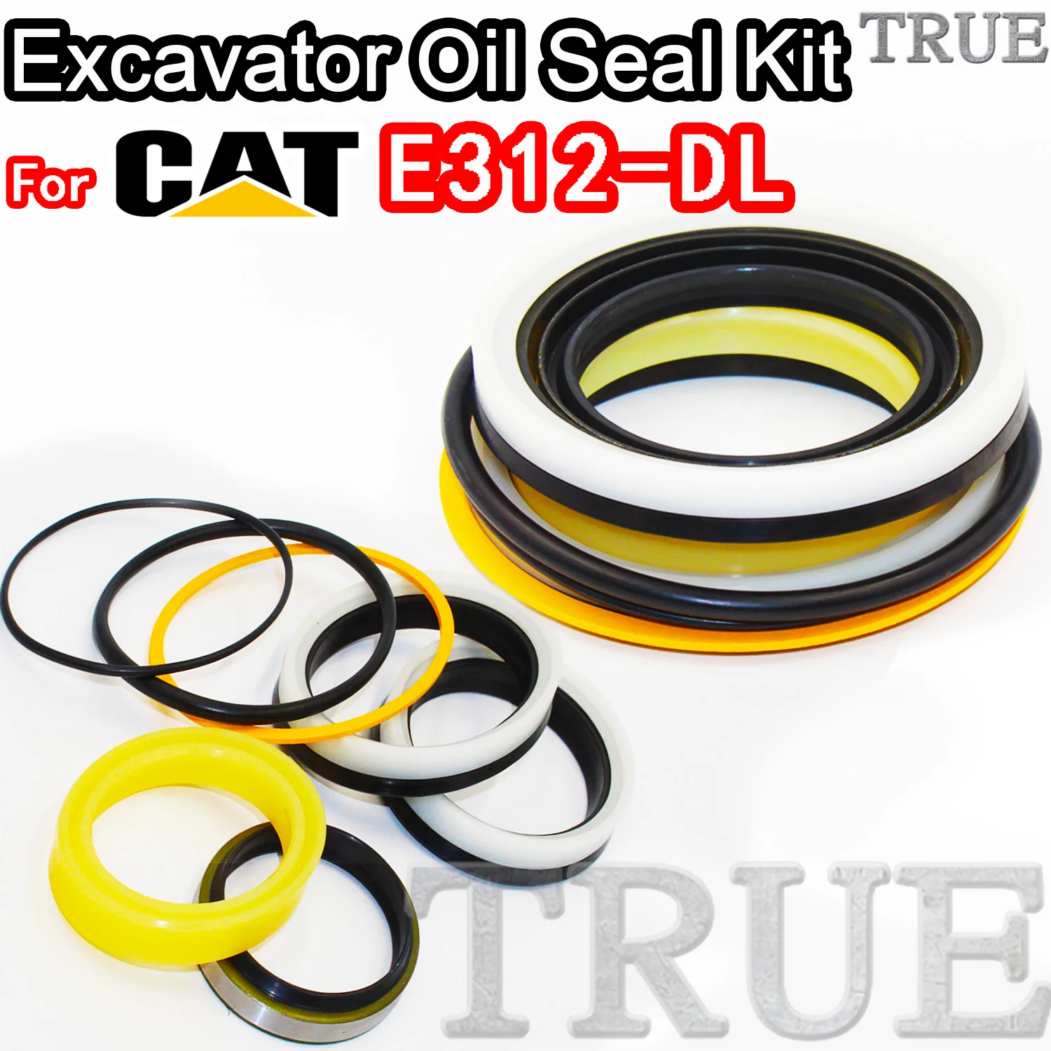 

For E312-DL Caterpillar Oil Seal Excavator Repair Kit E312 DL High Quality Control Pilot Valve Blade TRAVEL Joystick Engine BOOM