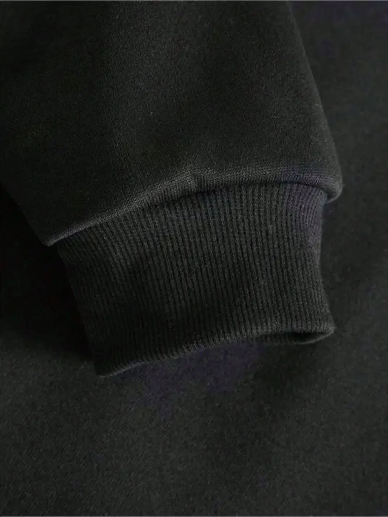 سويت شيرت رجالي فضفاض بقلنسوة 270 جرام، بلوفر أسود ملابس الشارع، هوديس كاجوال على الطراز الأمريكي، مناسب لفصول الشتاء #3