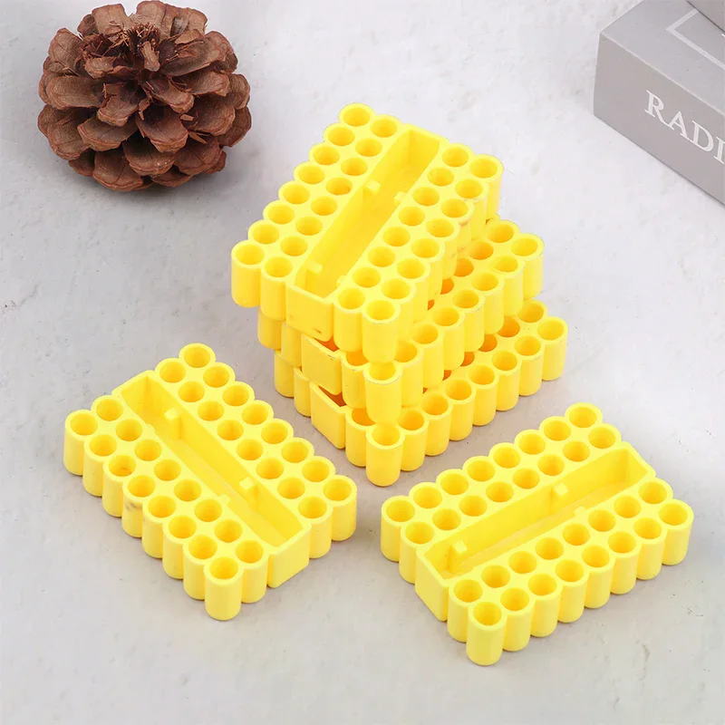 1/2/5pcs Bit Holder 32 Holes Bit Hex Shank Organiser Screwdriver Bit Holder Drill For Storage For 6.35MM Shank Storage Box