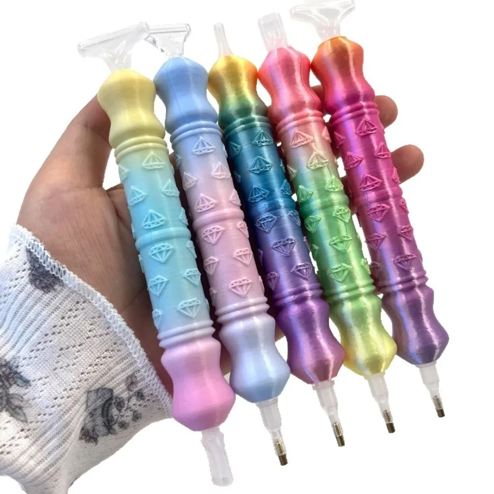 Têtes de stylo de remplacement pour kit de stylos de broderie diamant 5D, stylos de perçage pour artisanat DIY avec 5 pointes multifonctionnelles