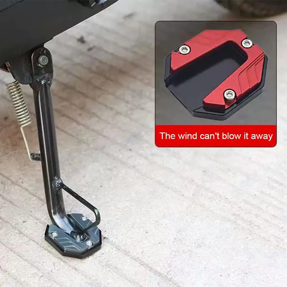 

Подставка для мотоцикла из алюминиевого сплава, удлинитель для ног, стабильный аксессуар для мотоцикла, пластина, подставка, безопасный держатель B9l2