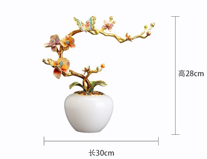 For Cloisonné Apple Figurine, 