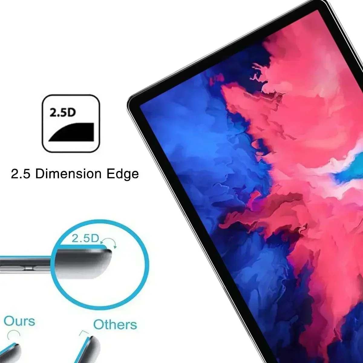 3PCS For Lenovo Xiaoxin Pad 2022 10.6 Inch Screen Protector Tempered Glass for Lenovo Tab P11 Plus 11" P11 Pro 11.5 2nd Gen 11.2