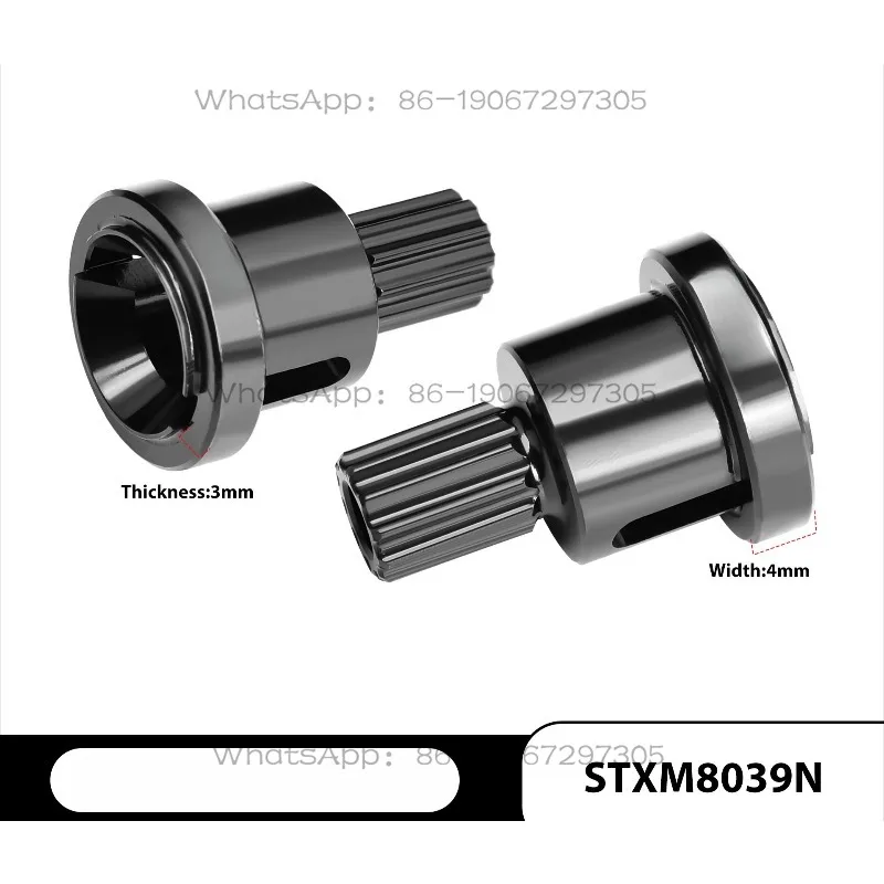

X-MAXX 8S is universal with XRT-78086-4, and the front and rear cups of medium carbon steel are universal