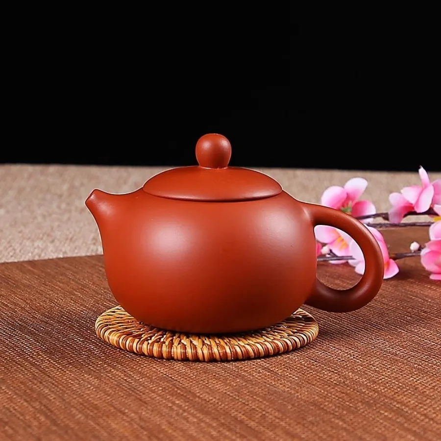 Yixing Tea Pot Purple Clay Xishi Teapot Beauty Kettle Raw Ore Handmade Tea Set Authentic Tie Guanyin Puer