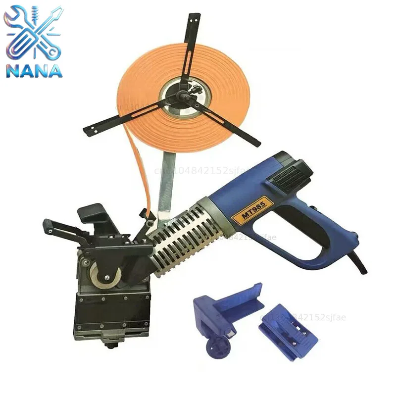 2000W Mt985 Portable Edge Banding Machine Curved Straight Manual Edge Banding Machine Woodworking Edge Banding Machine 220V/50Hz