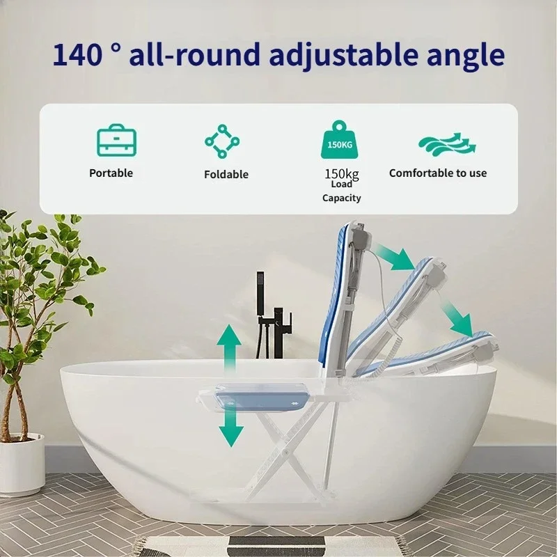 Sit to Stand Electric Transfer Lift Adjustable Portable Frame for Elderly Disabled Patient Care Mobility Assistance