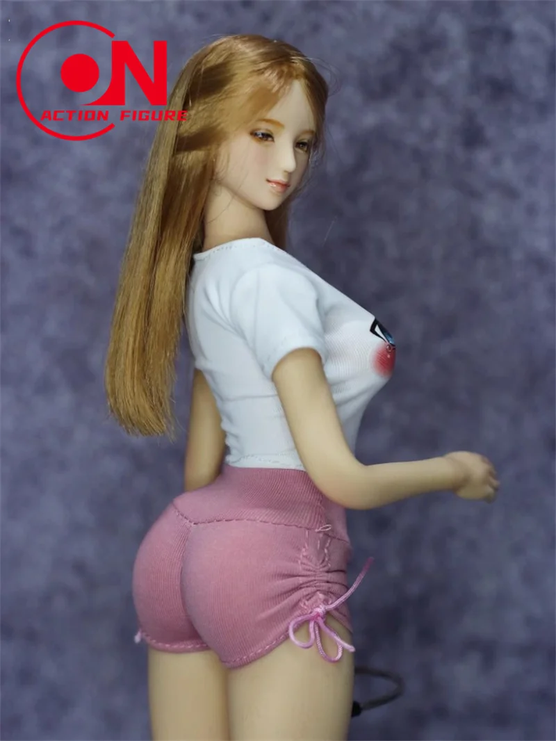 女性の兵士のアクションフィギュア人形、ホットパンツ、かわいいスポーツスタイルの服、12インチ、ph tbl jo、1:6スケール