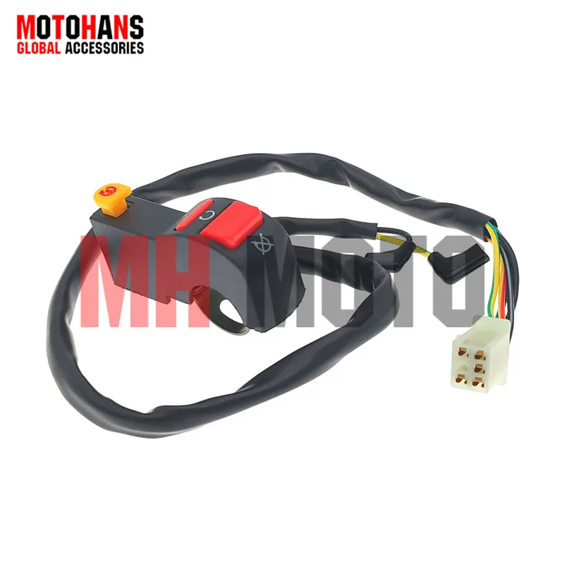MOTORCYCLE RIGHT HANDLE SWITCH START BOTTON SWITCH ACCESSORIES FOR SKUA150 SKUA200