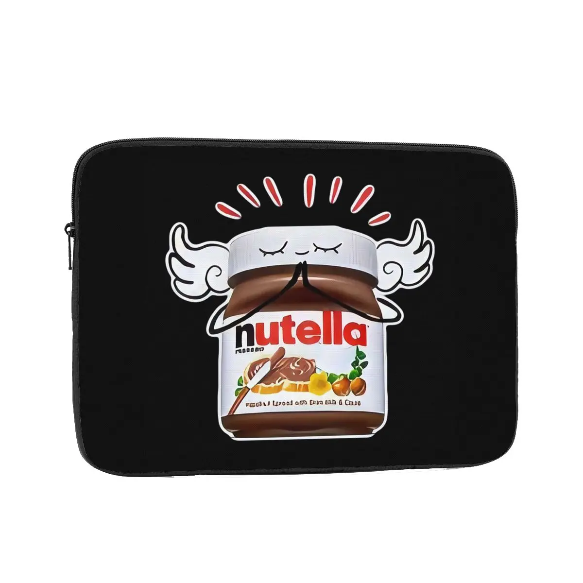 

Funny Nutella Laptop Sleeve Cover Bag 10 12 13 15 17 Inch Notebook Bag Sleeve Tablet Shockproof Case Bag
