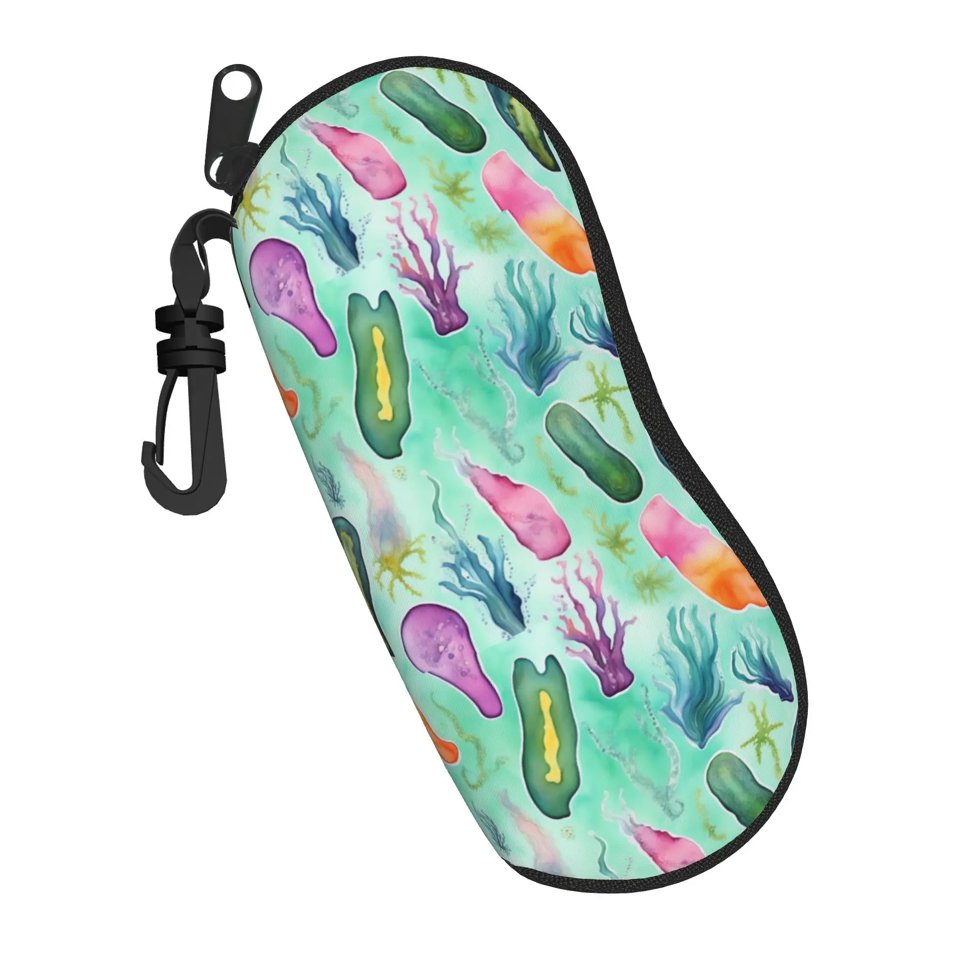 Lovely Cartoon Glasses Case Underwater World Octopus Accessories  Box  Sunglasses Protector Ins Style Sunglasses Box