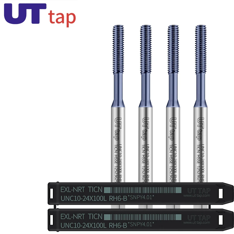 

UT TAP HSSE-M42 JIS Standard Long Shank 100L Roll Forming Tap UNC 2-56 4-40 6-32 1/4 UNF 0-80 10-32 Machine Screw Thread Taps