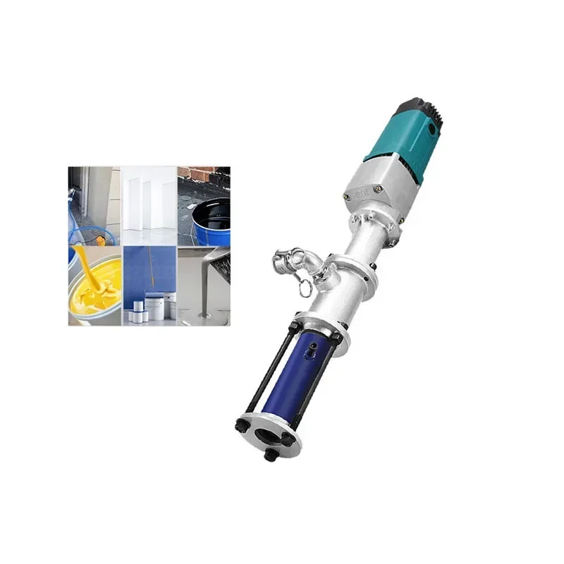 Small real stone paint spraying machine, cement mortar, brushless latex paint, waterproof paint, putty spray gun
