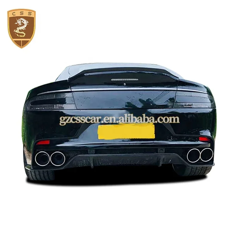 Modified to Amr Style Front Rear Bumper Side Skirts Main Grilles Body Kit for Aston Martin Rapide
