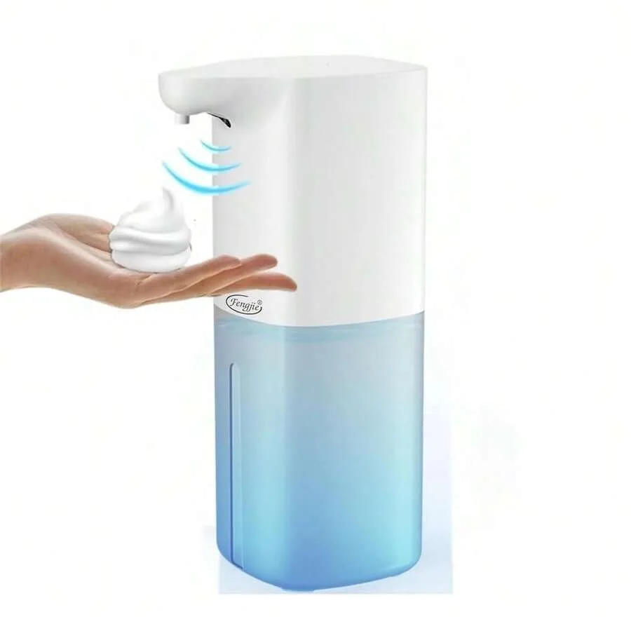 

Automatic Foaming Soap Dispenser, Rechargeable, 11.8oz Touchless With Motion Sensor For Bathroom, Kitchen, F1818