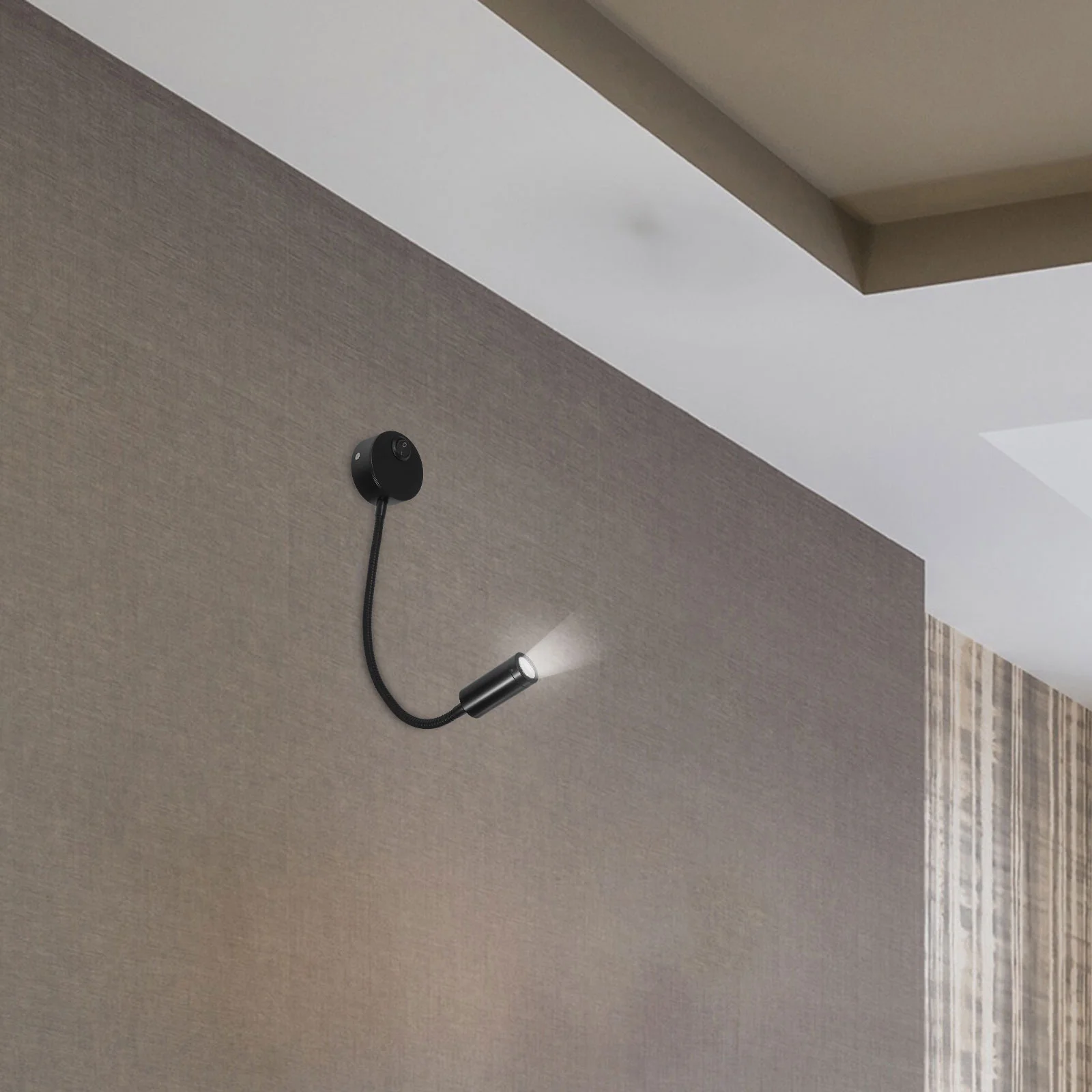 3 W Balcony Wall Light Rope Bed Desk Lamp Aluminum Material Decor Bedside LED Reading
