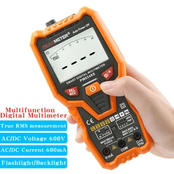 PEAKMETER PM8248S Intelligent Digital Multimeter with Auto-Ranging, High-Precision Capacitance Meter