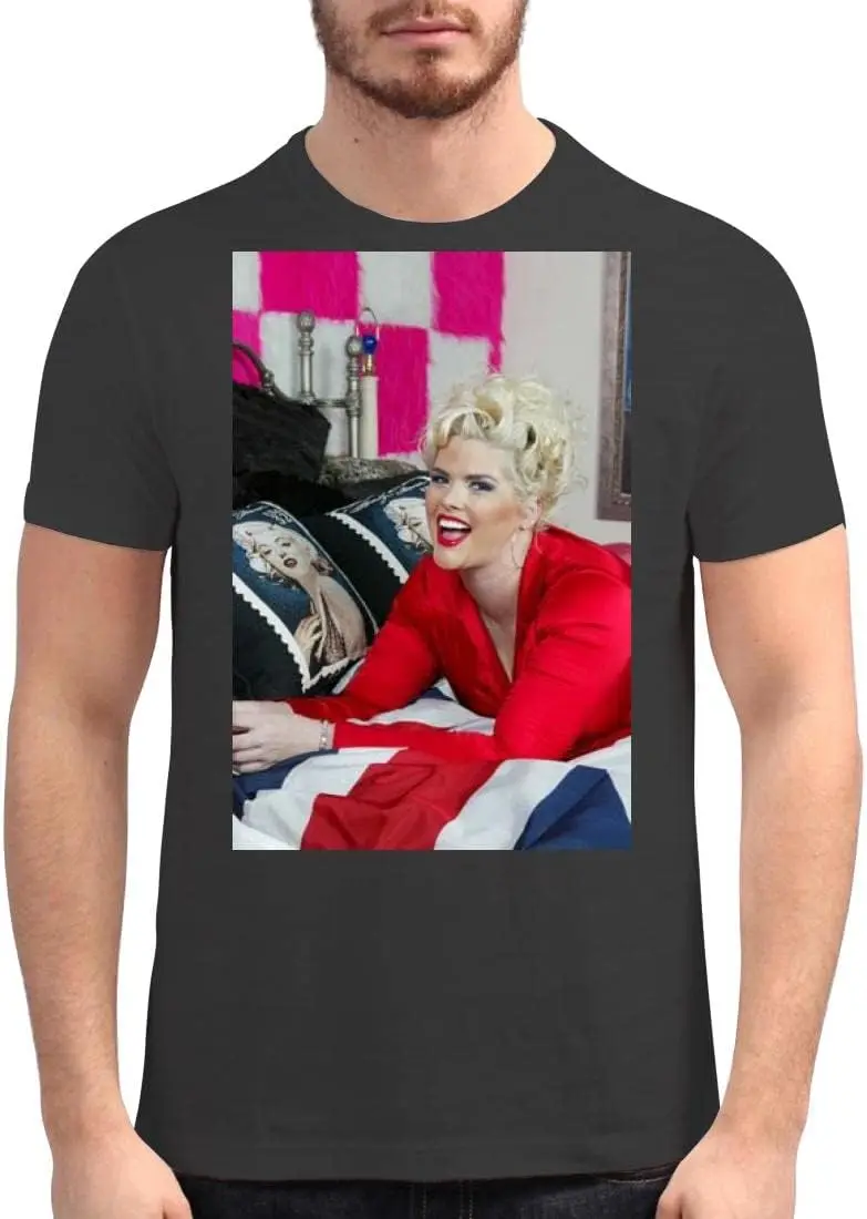 Anna Nicole Smith - Men's Soft Graphic T-Shirt PDI #PIDP1021523