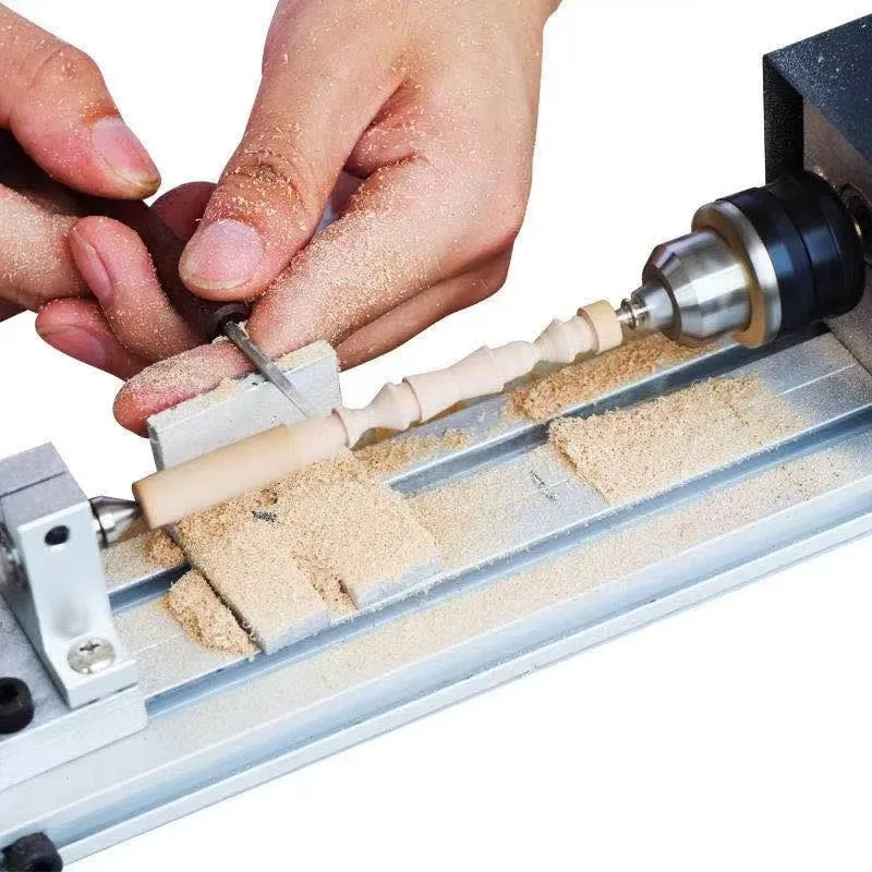 DIY Mini Beads Machine Pearl Lathe Grinding Polishing Wood Working Tool Buddha Shape Portable Jewelry Making Machine