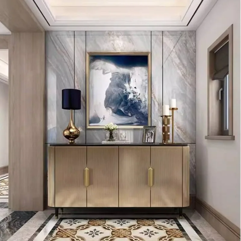 

Modern Luxury Living Room Cabinets Storage Art French Decoration Living Room Cabinets Narrow Meuble Rangements Furniture Home
