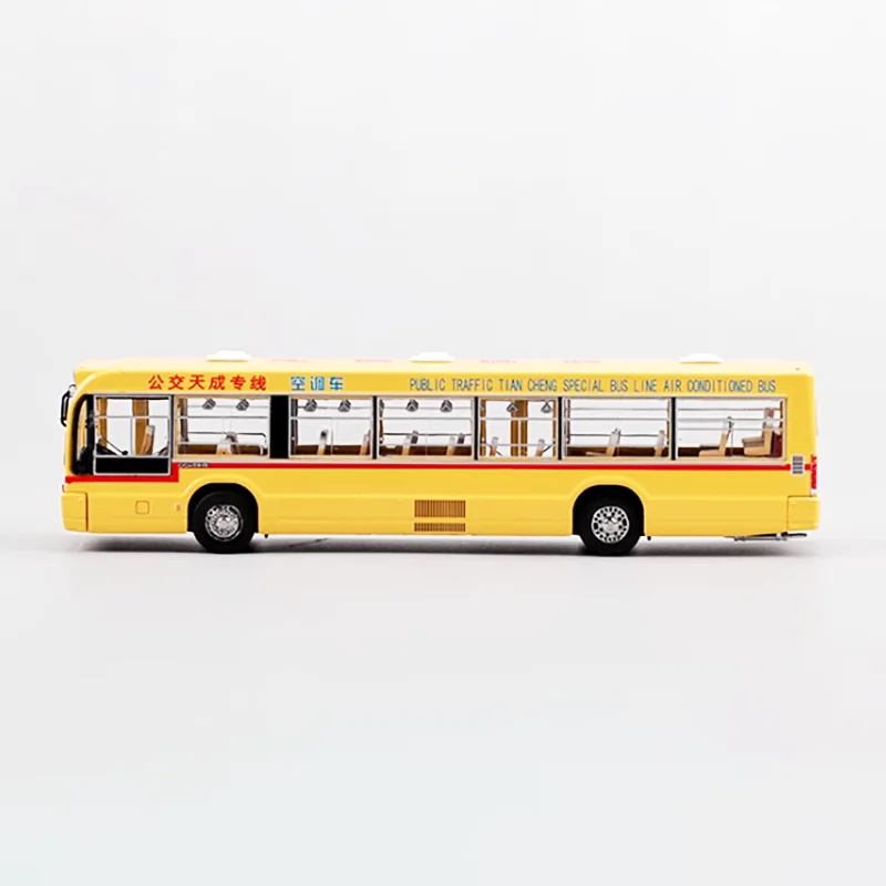 

Diecast 1:64 Scale DD6121 808 Shenyang 242 Bus Alloy Car Model Finished Product Simulation Toy Collection Gift Static Display