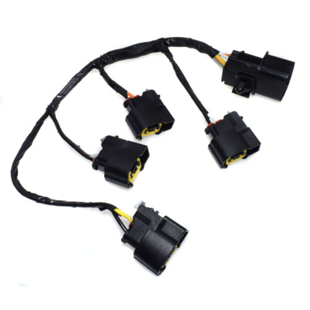 1pc Car Ignition Coil Wire Harness Plug 273502B000 For Kia Rio Soul 2012-2014 1.6L For Hyundai Veloster 2012-2014 1.6L ABS Cable