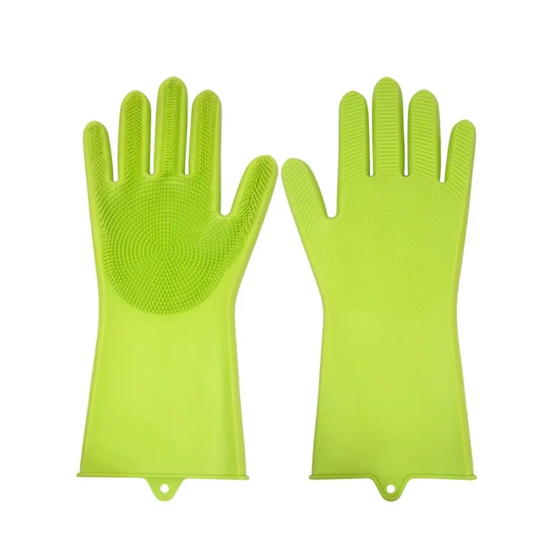 Five finger oven mitts Kitchen heat proof baking thickened silicone heat resistant