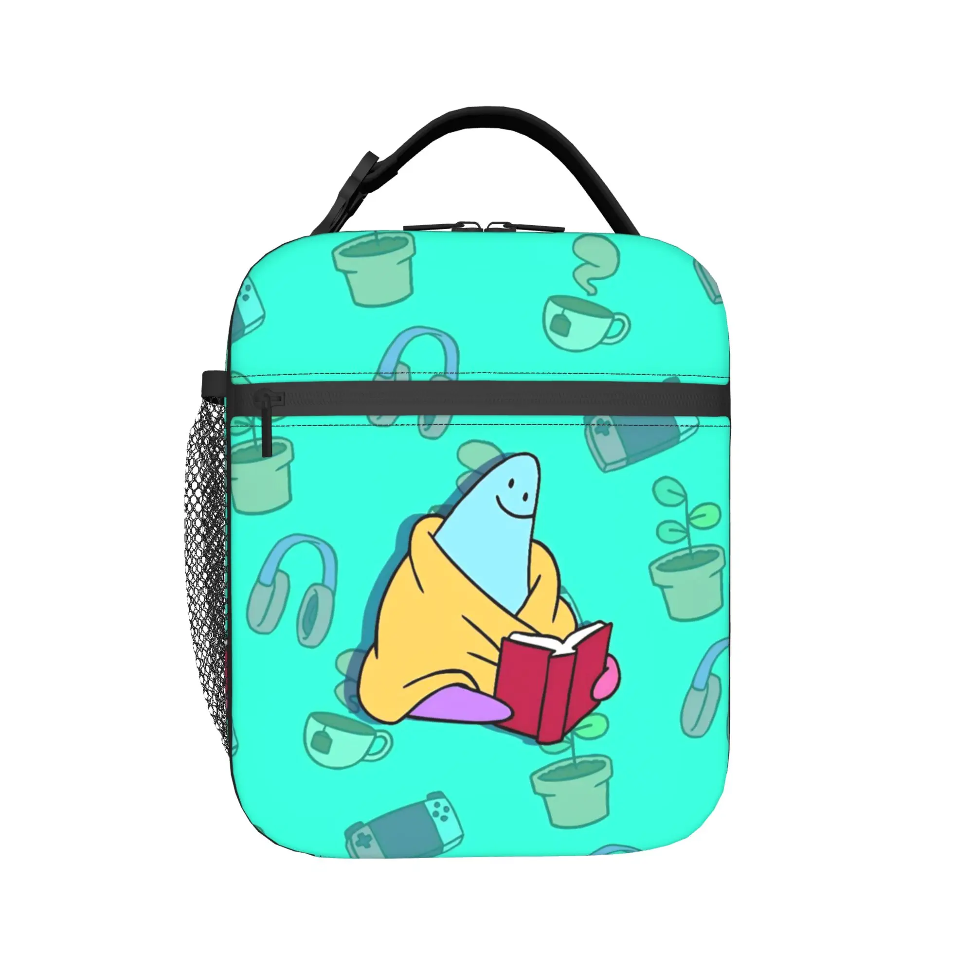 The Land of Boggs  Thermal Insulated Lunch Bag for Office  Portable Food Bag Men Women Cooler Thermal Lunch Box