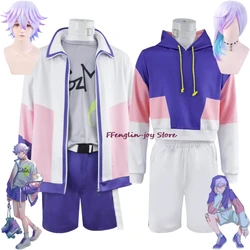 YouTuber VTuber Yatonokami Kanata Yatonokami Nayuta Paradox Live Cozmez Cosplay Costume Wig Anime Rapper Uniform Halloween Suit