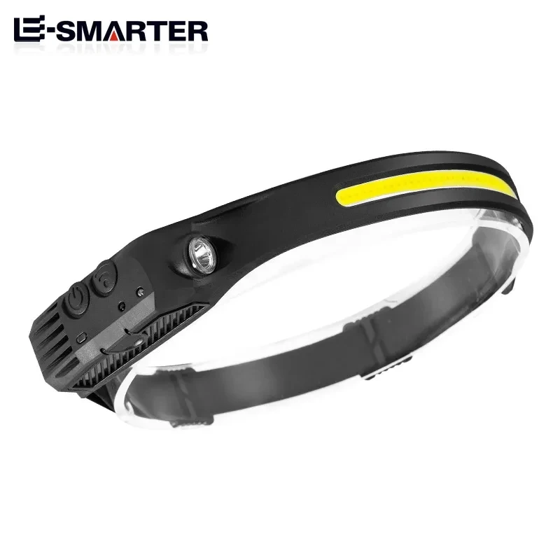 LED Induction Headlamp with Rechargeable Battery