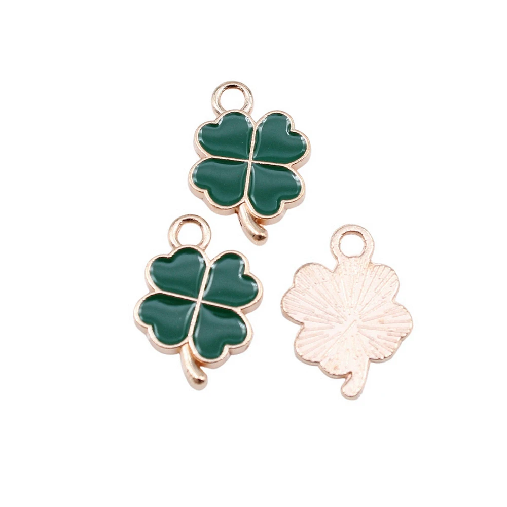 Jewelry Making Four Leaf Clover Charms New In Accessories For Women 10pcs