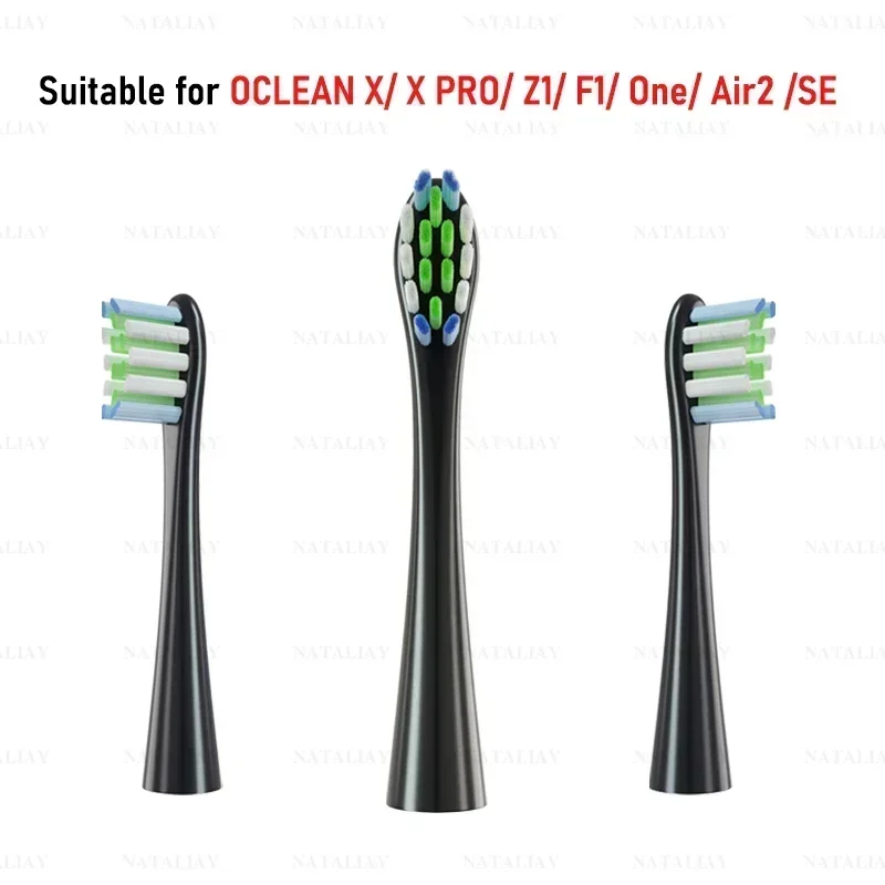 진공 밀봉 포장된 전동 칫솔 교체 헤드, Oclean X PRO Z1 F1 One Air 2 SE 용 브러시 헤드, 4 개 6 개