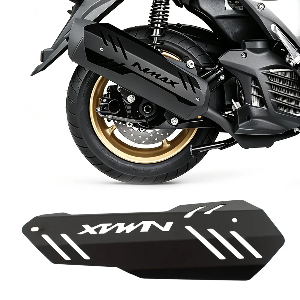 For YAMAHA NMAX155 NVX155 NMAX NVX 155 2020-2025 2026 Motorcycle Accessories Exhaust Pipe Protective Cover Protective Shell