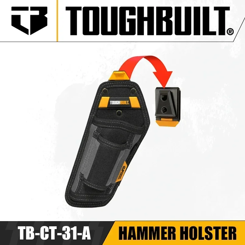 TOUGHBUILT TB-CT-31-A Coldre de martelo Bolsa de suspensão rápida Martelo Bolsa de cintura especializada Receber acessórios de ferramentas