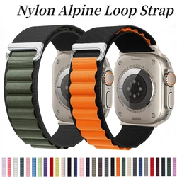 Nylon Alpine Loop Strap for Apple Watch 11 10 9 8 7 45mm 41mm 42mm 46mm Ultra 3 2 49mm Sports Wristband iWatch 6 5 4 SE3 Correa