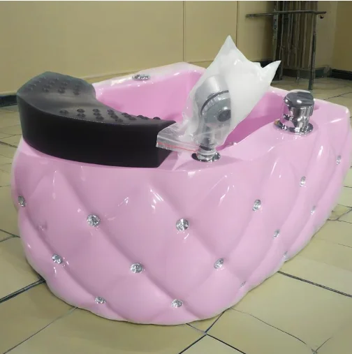##Cross-border surfing foot bath basin, pedicure basin, foot bath pool, nail art and manicure, acrylic surfing color light