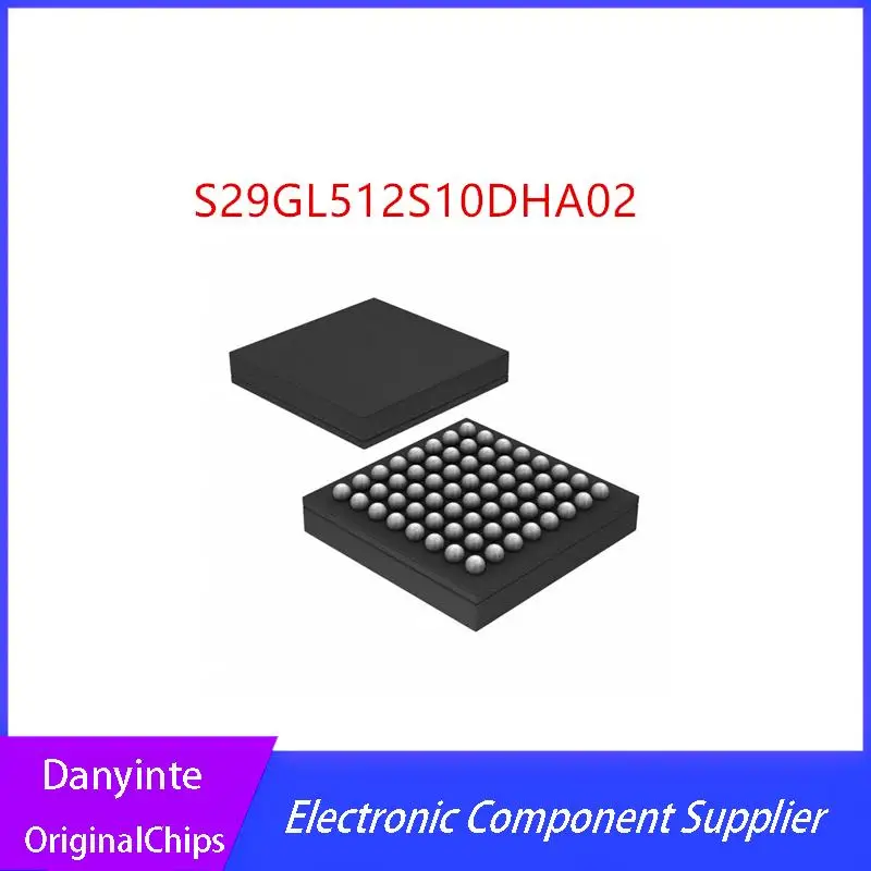 NEW (1PCS/LOT) S29GL512S10DHA02 GL512S10 GL512S10DHA02   BGA