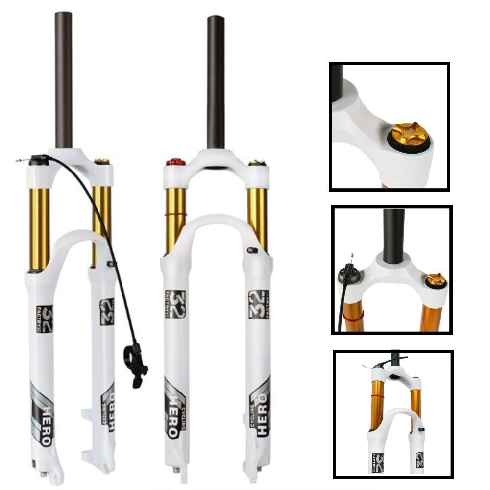 

Mountain Bike Fork 29 Inch Bike Suspension MTB Air Suspension Fork Shock Absorbing Fork MTB Fork Downhill Suspension Fork