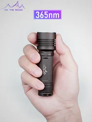 ON THE ROAD i5-UV365 purple light focusing identification jade strong light flashlight jadeite curio jewelry porcelain