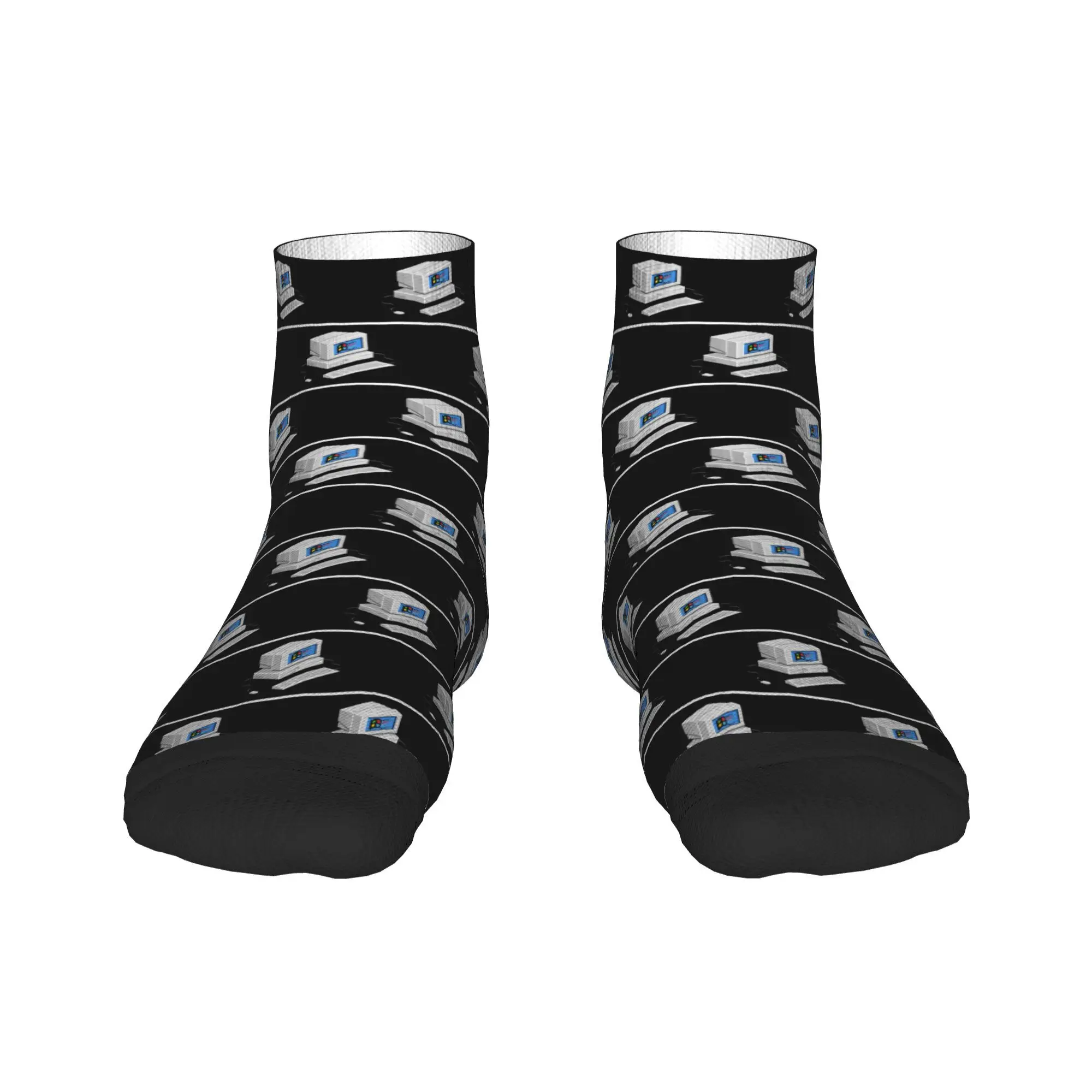 

Windows Vaporwave Socks Harajuku Sweat Absorbing Stockings All Season Socks Accessories for Man's Woman's Birthday Present