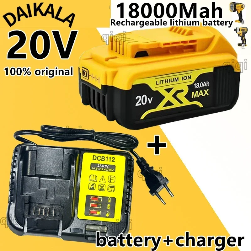 

Bestselling DCB184 DCB181 DCB182 DCB200 6A 8A 12A 18V Lithium Battery 20V 18.0Ah MAX Lithium Battery Power Tool Replacement