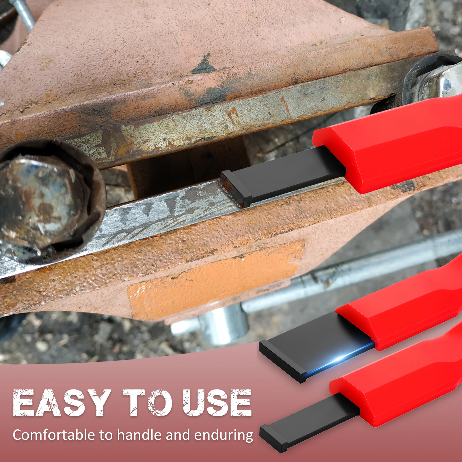 شفرة قاطعة من الكربيد لإزالة الحشيات، مزيل تنظيف الصدأ الكربوني، أداة مكشطة حشية معدنية منظف الخرسانة #5