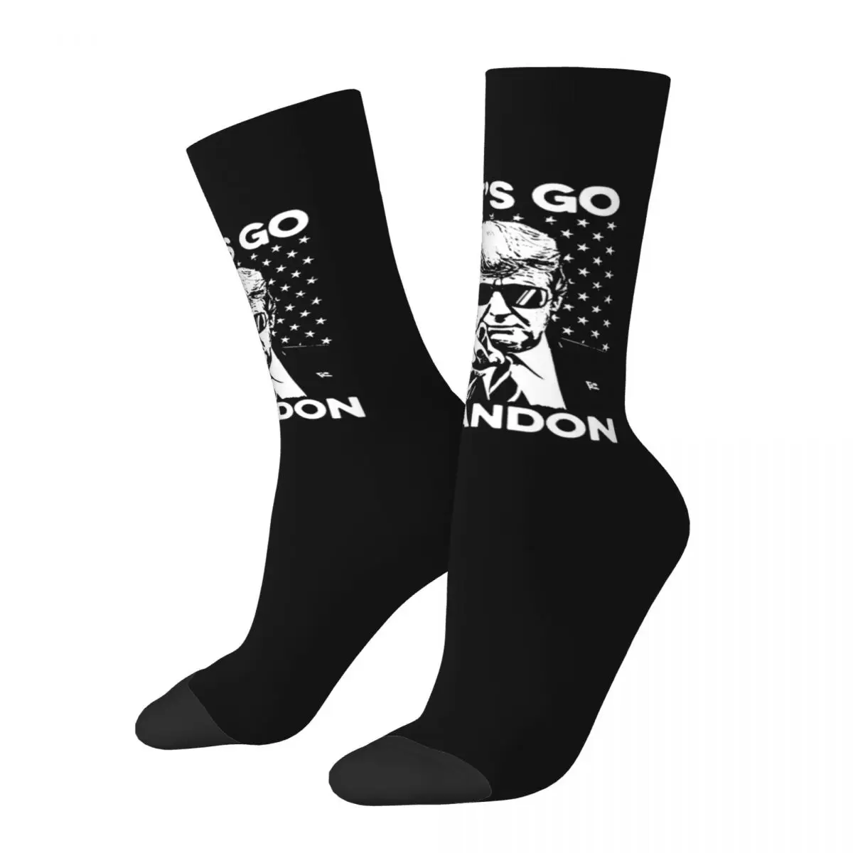 Let's Go Brandon Socks for Women Men Unisex Funny Happy Socks Novelty Street Style Crazy Sock