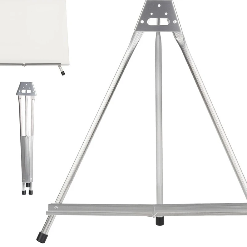 Aluminum desktop easel mini black small easel foldable telescopic art training class studio sketching