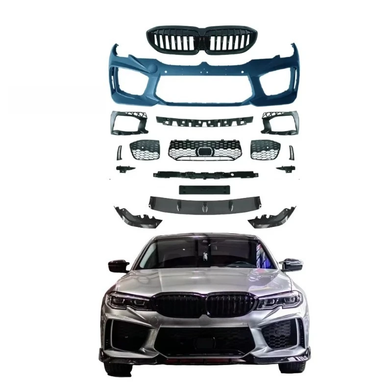 

Stlf Accessories Flagship G20 M8 Body Kit For G20 19-21 Upgrade M8 Style Front Bumper Grille Front Lip Facelift Conversion Fr