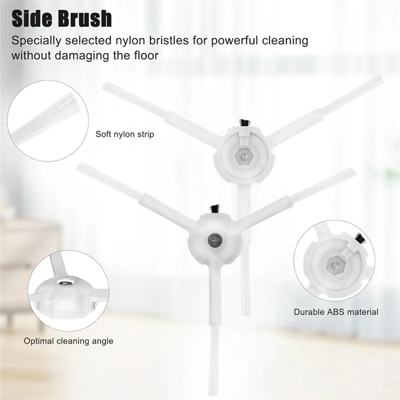 مجموعة ملحقات لقطع غيار المكنسة الكهربائية Roborock Q Revo/Roborock P10-A77G